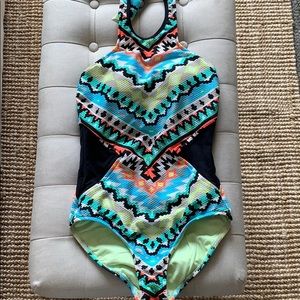 Seafolly high neck one piece swimsuit